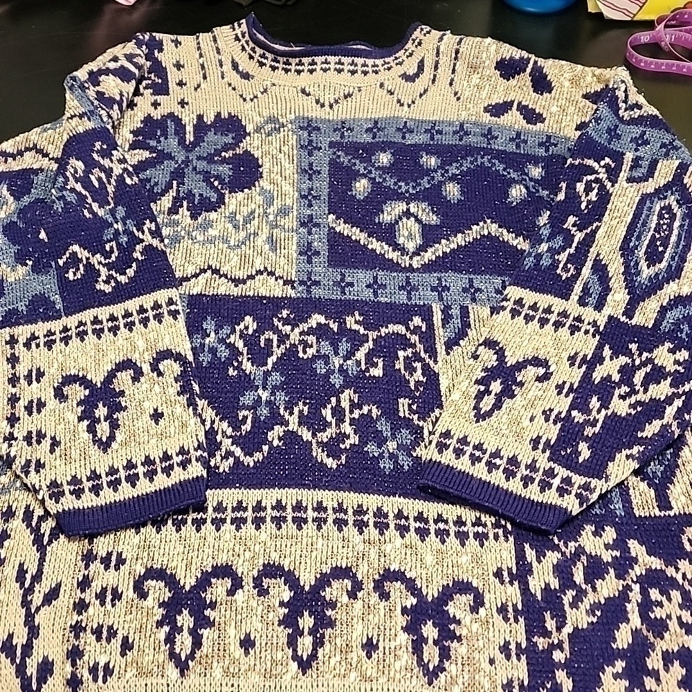 Vintage Dana Scott sweater Sz L - Picture 9 of 9